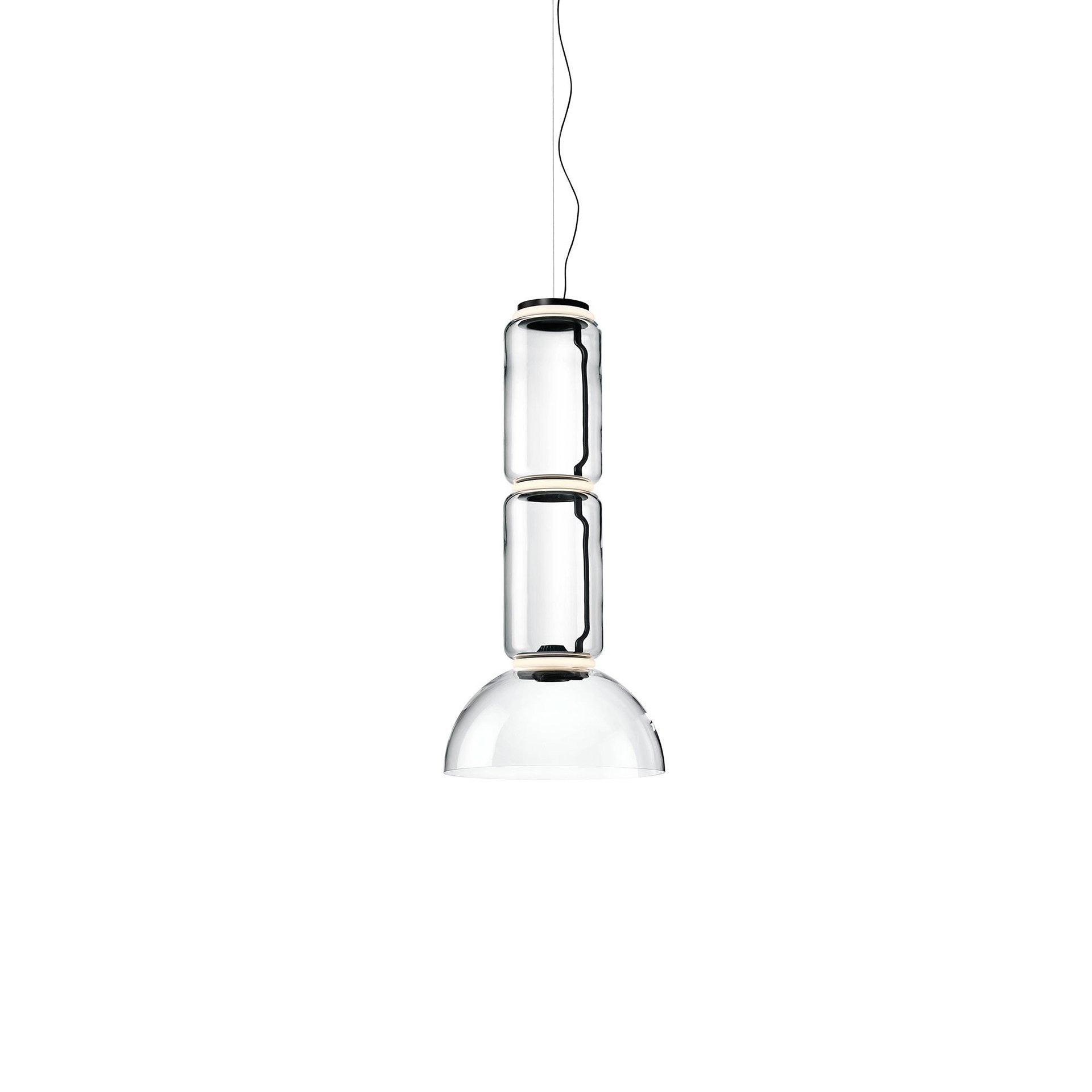 Teyylino Cylindrical Glass Pendant Light
