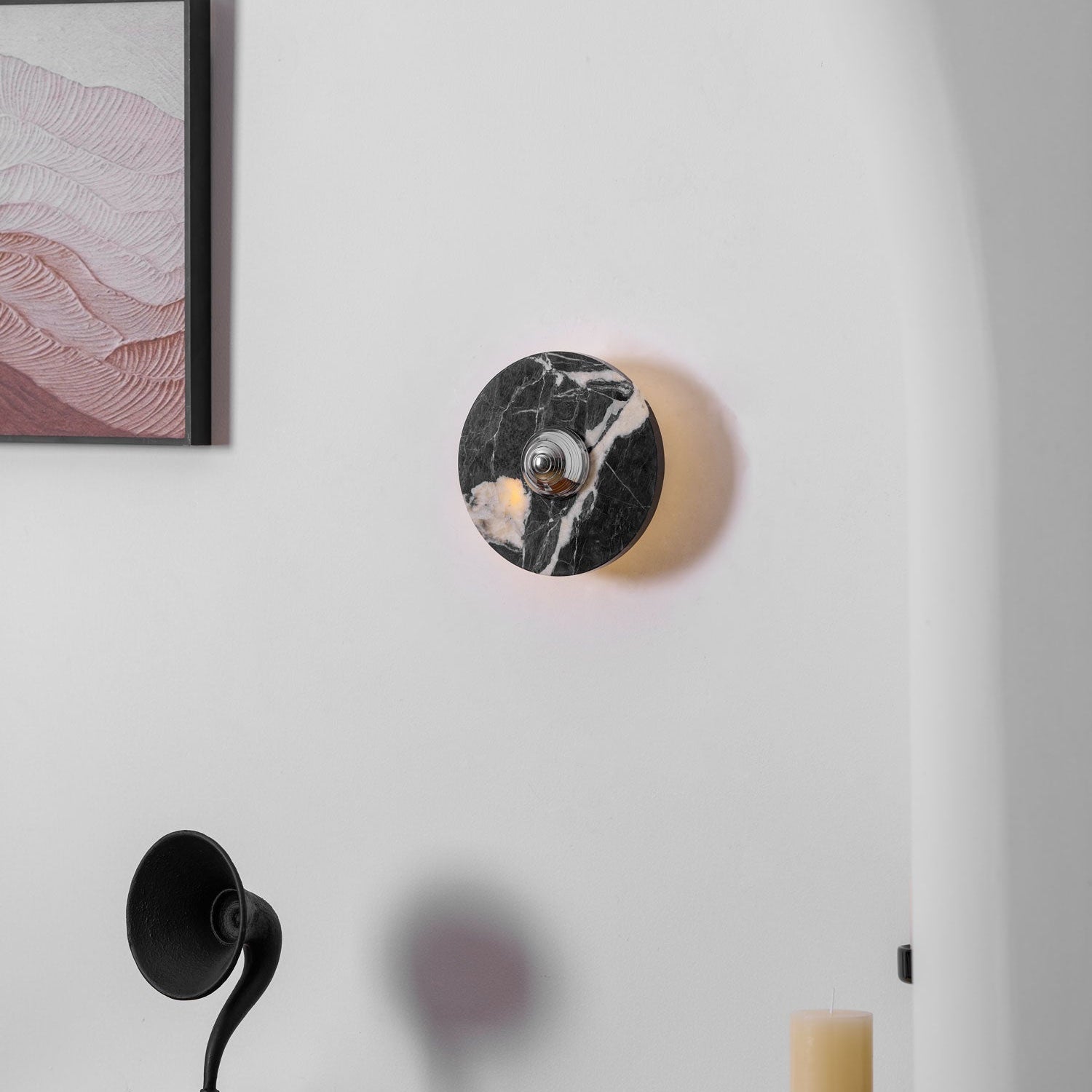 Vesowe Marble Wall Light
