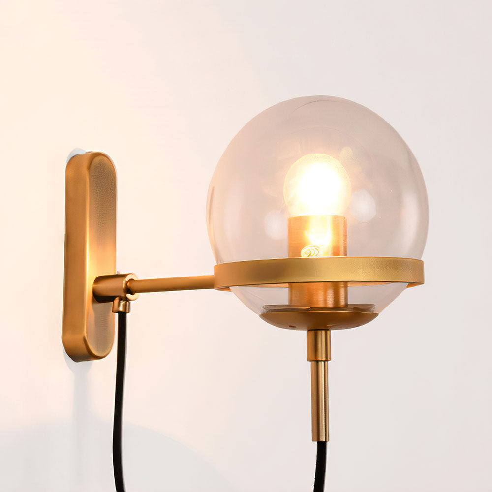 Zelva Retro Spherical Wall Light