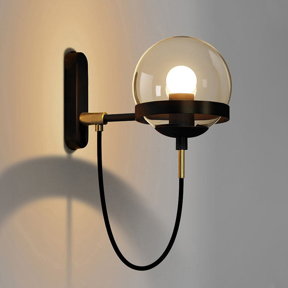 Zelva Retro Spherical Wall Light