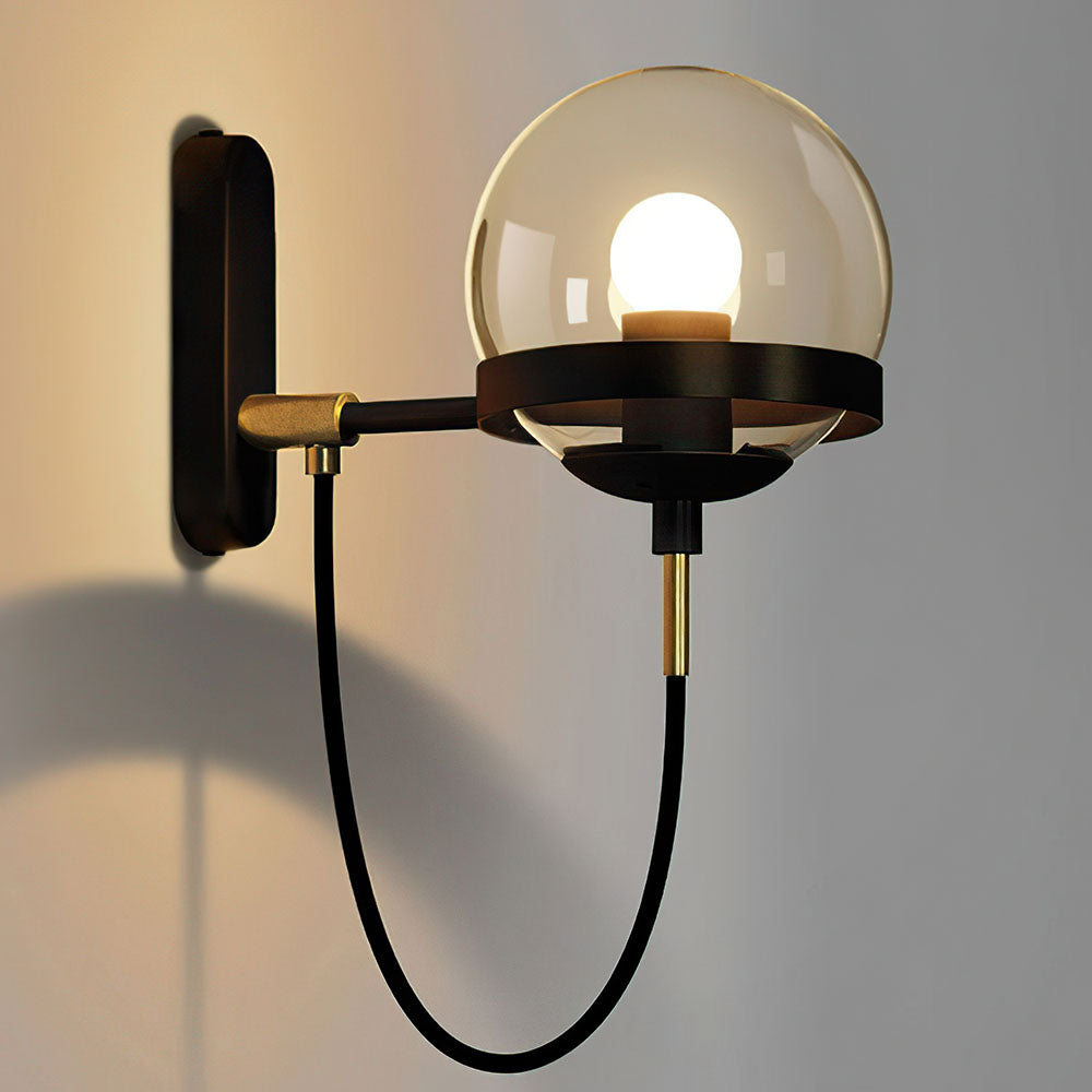 Zelva Retro Spherical Wall Light