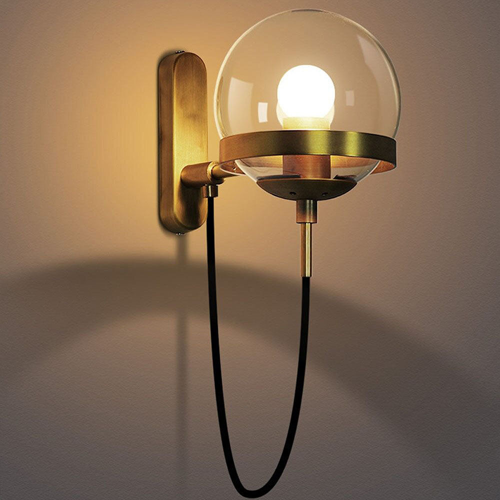 Zelva Retro Spherical Wall Light