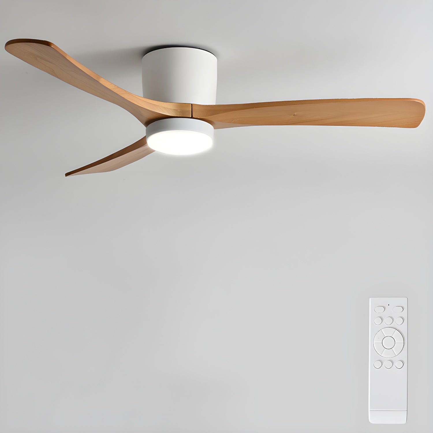Lyio Wooden LED Ceiling Fan