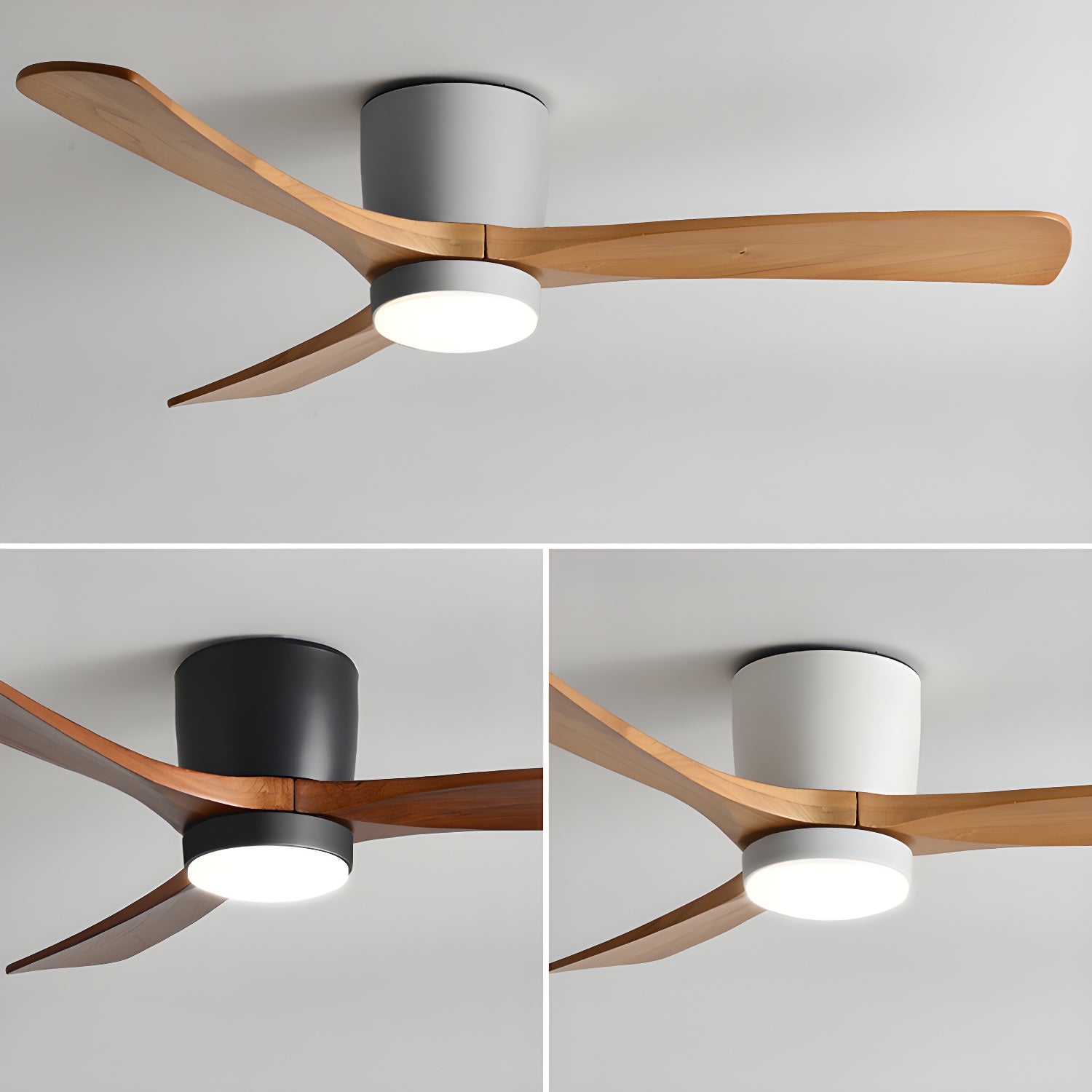 Lyio Wooden LED Ceiling Fan
