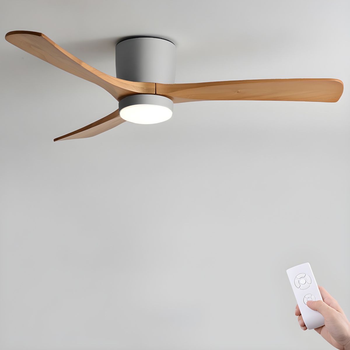 Lyio Wooden LED Ceiling Fan