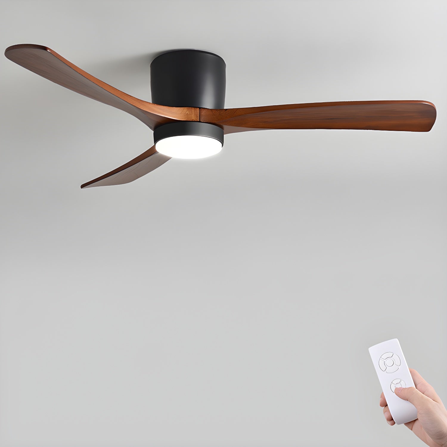 Lyio Wooden LED Ceiling Fan
