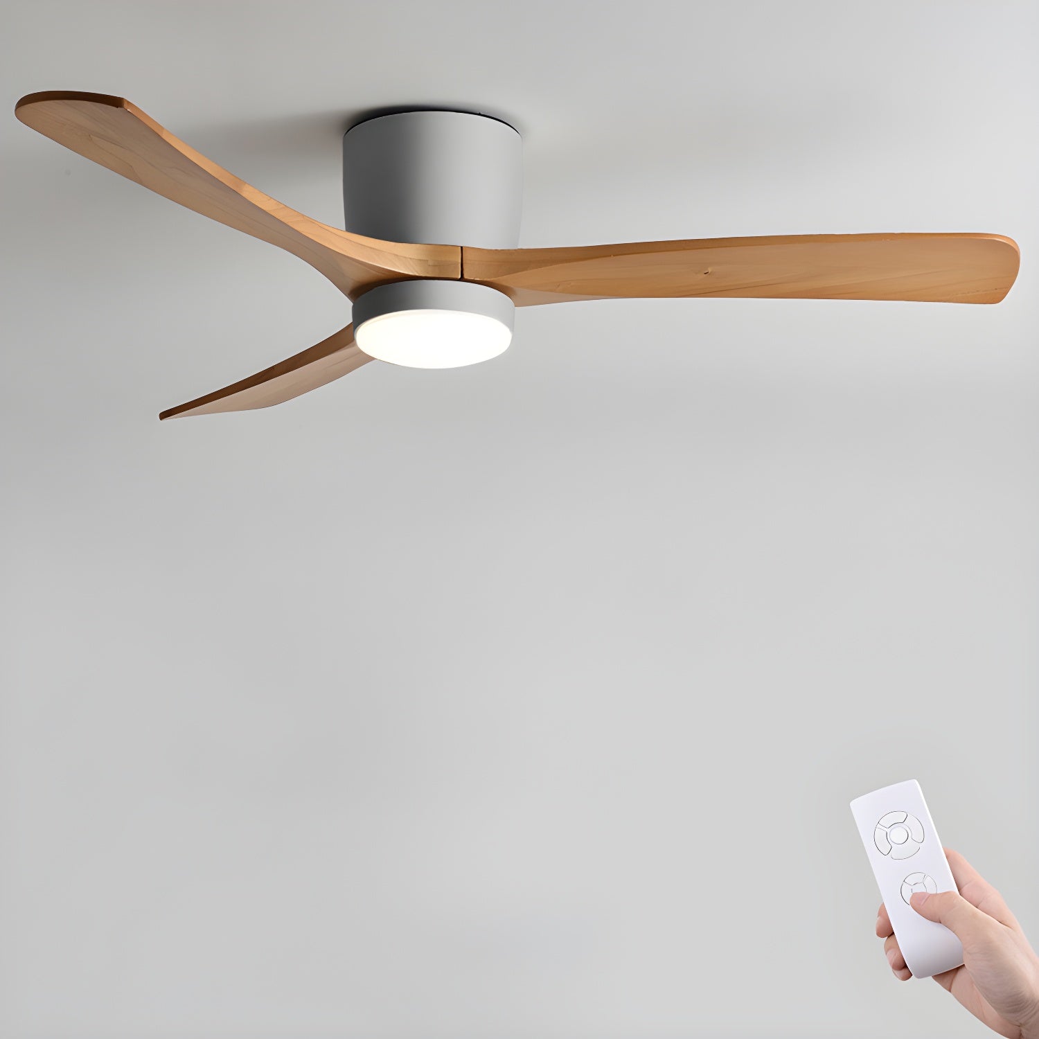 Lyio Wooden LED Ceiling Fan