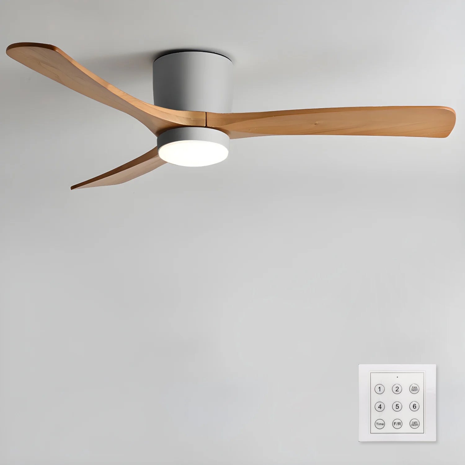 Lyio Wooden LED Ceiling Fan