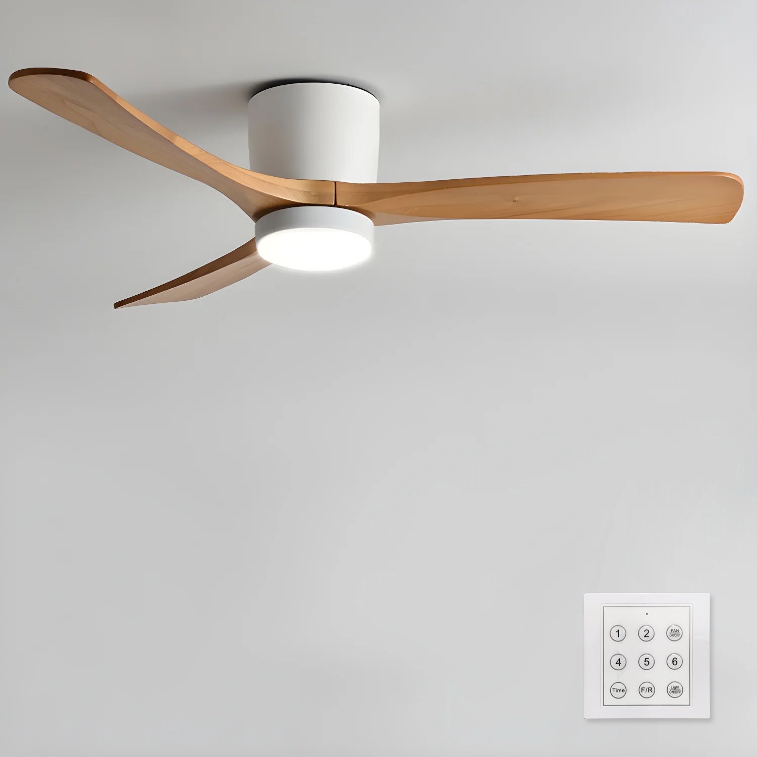 Lyio Wooden LED Ceiling Fan