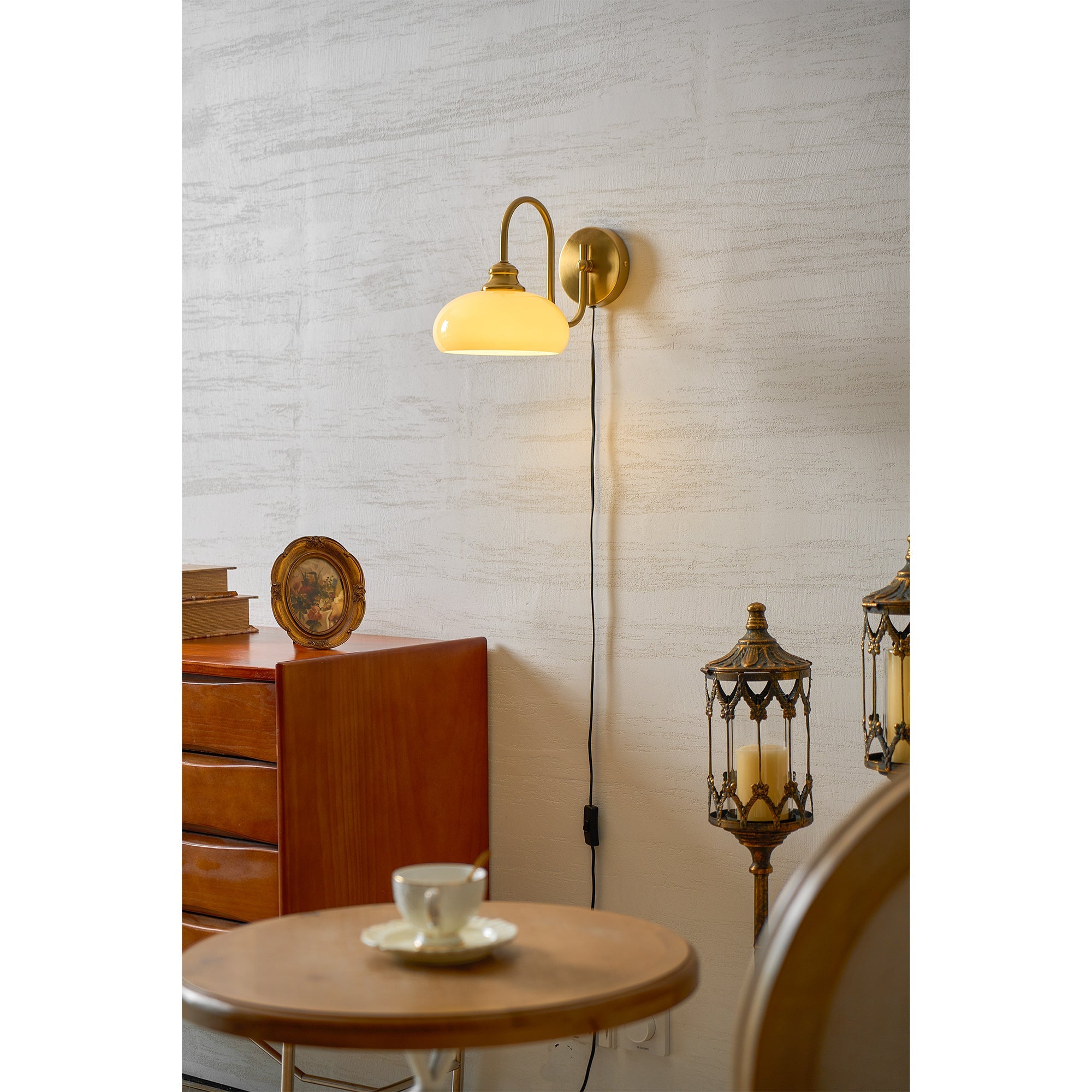 Harelay Plug In Wall Light