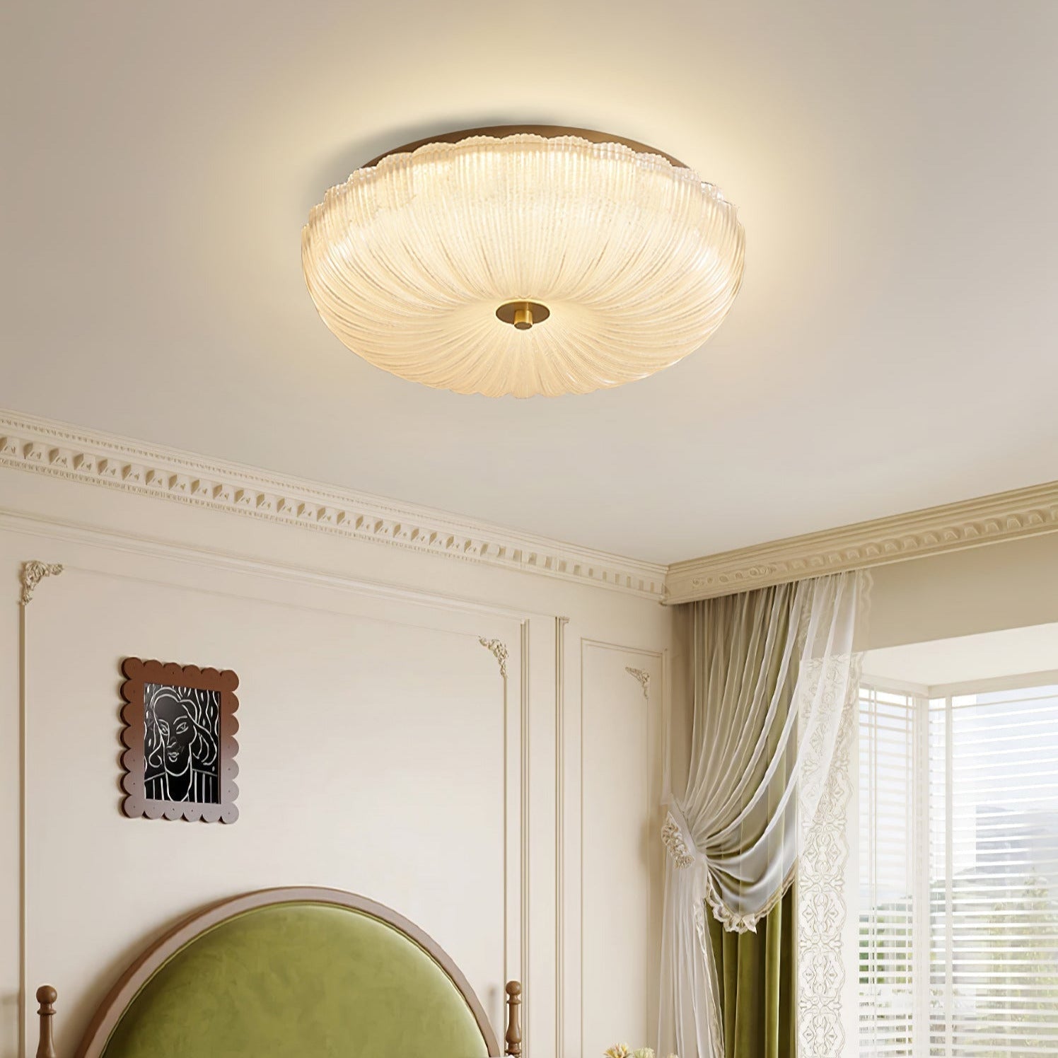 Tavroel Round Ceiling Light