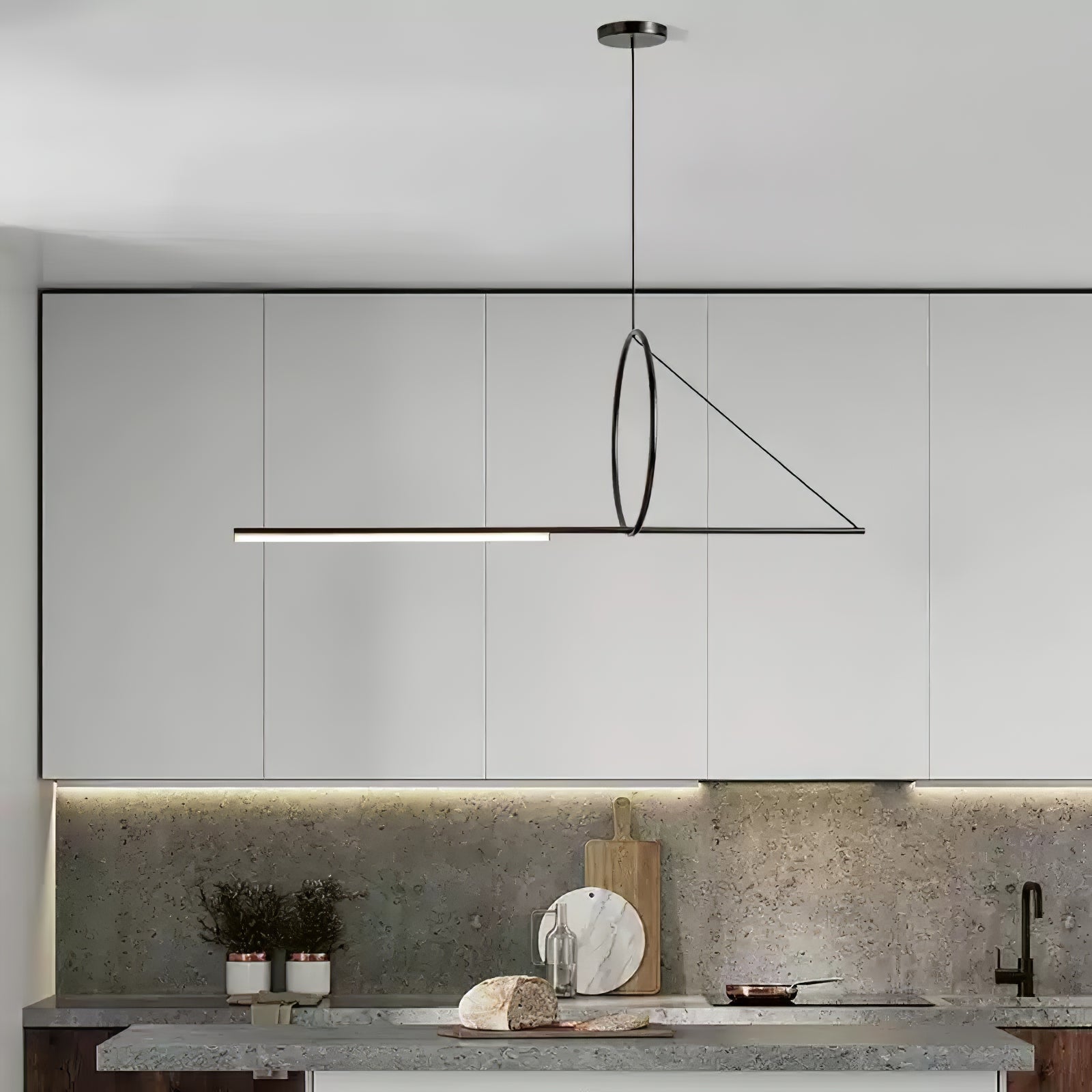 Renafy Circle Design Pendant Light