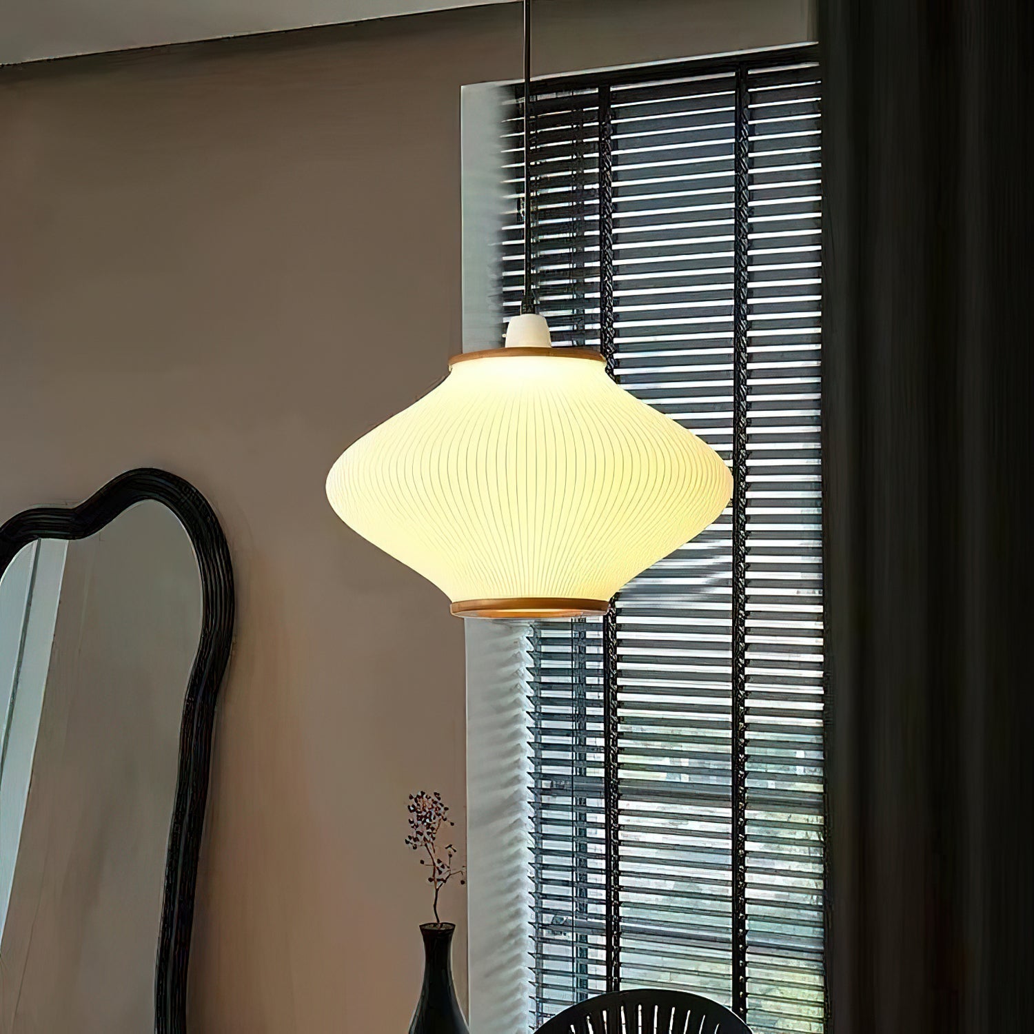Heilyzan Japandi Style Pendant Light