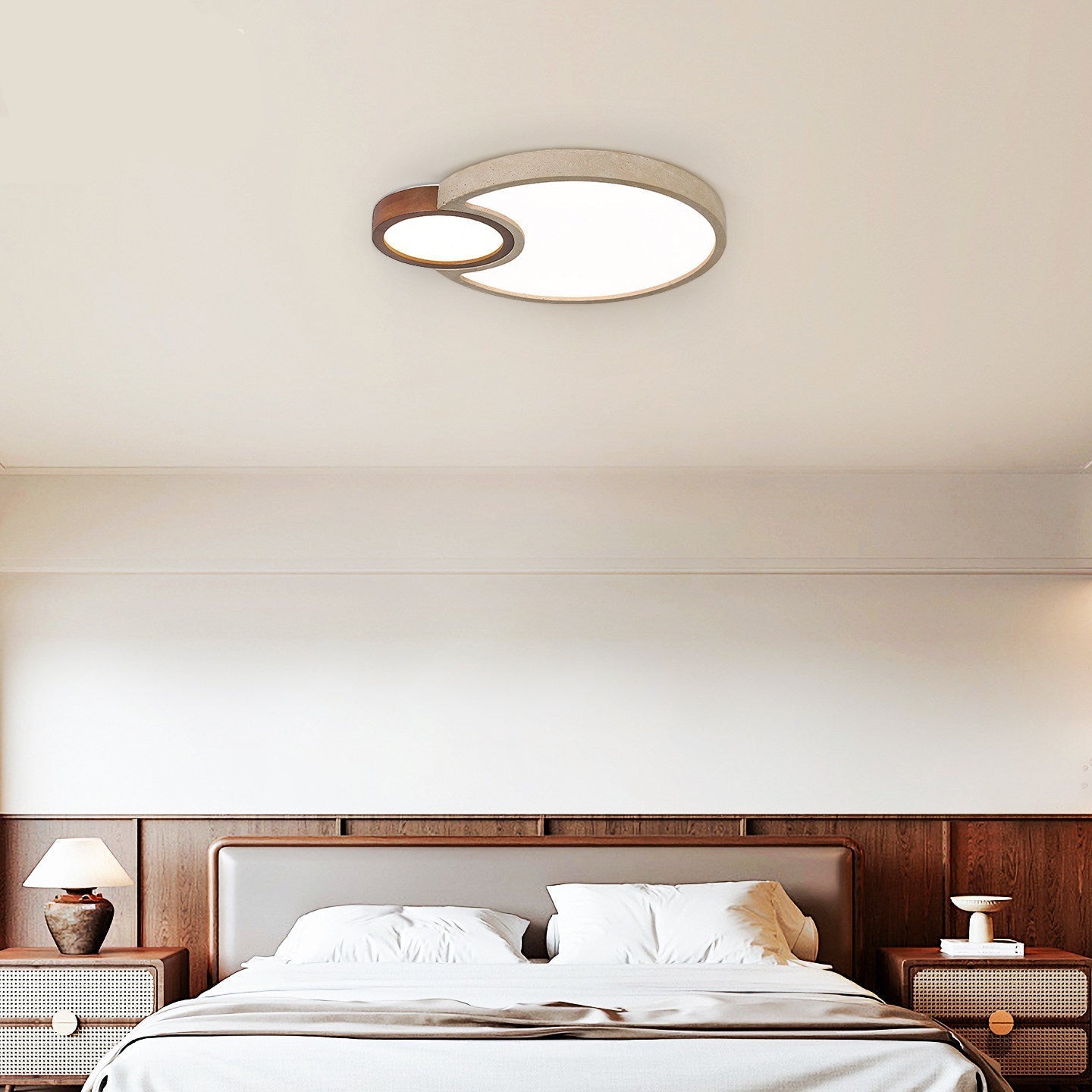Torev Travertine Ceiling Light