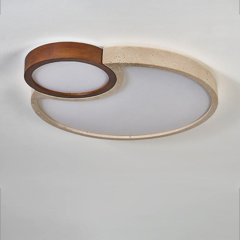 Torev Travertine Ceiling Light