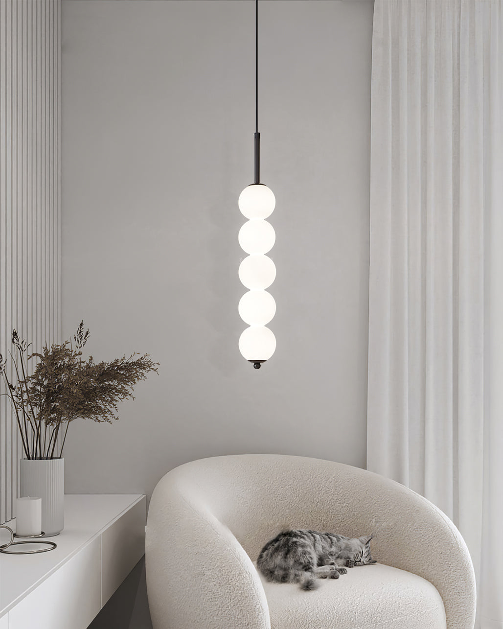 Kynayal Globe Pendant Light