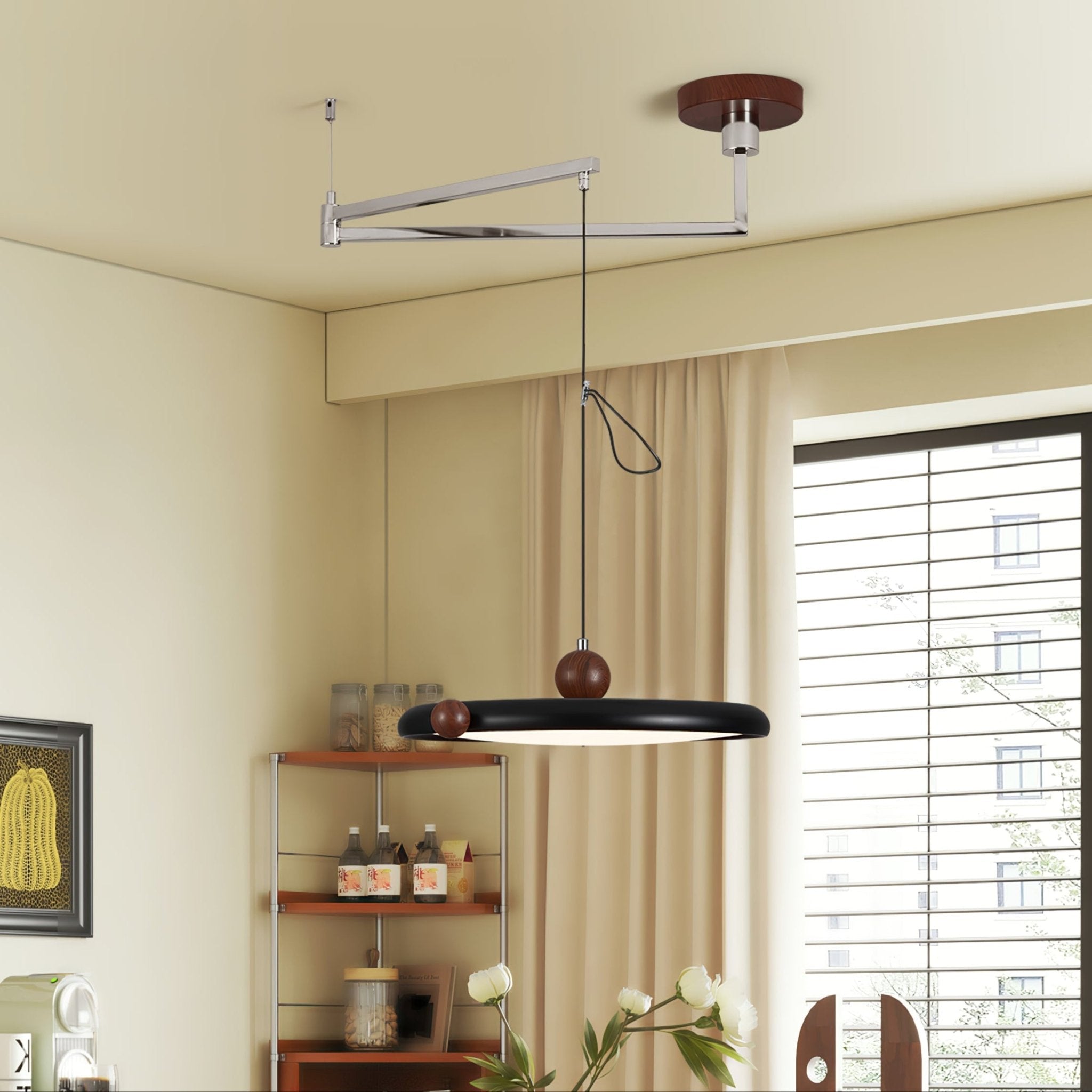 Ember Swing Arm Pendant Light
