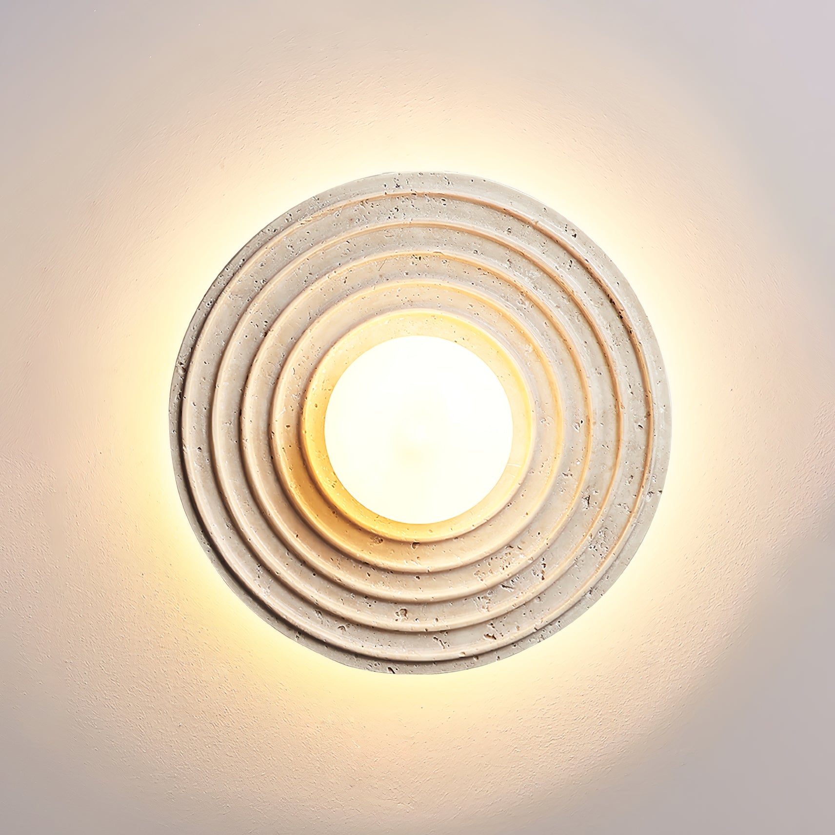 Ribensy Travertine Wall Light