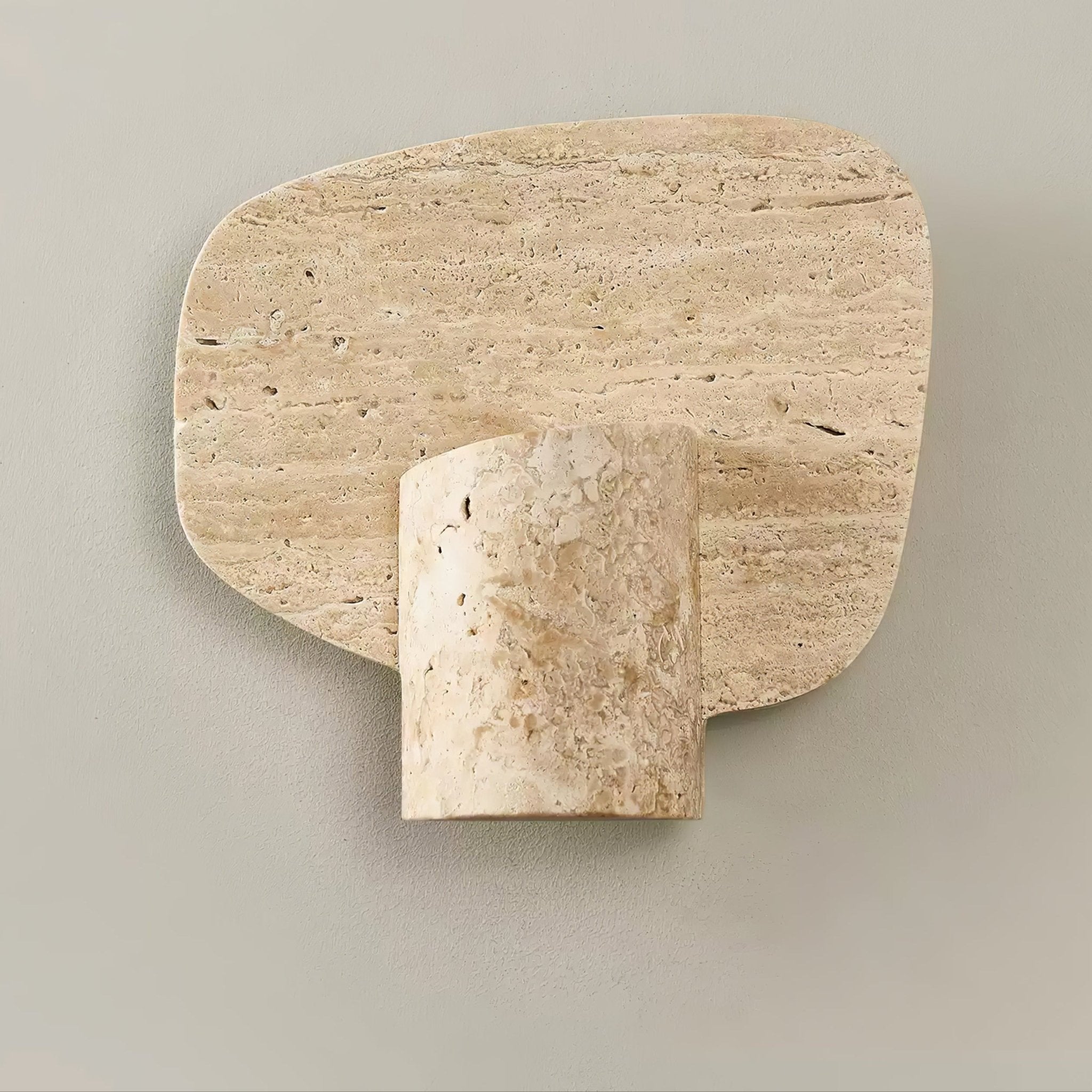 Cubone Natural Stone Wall Light