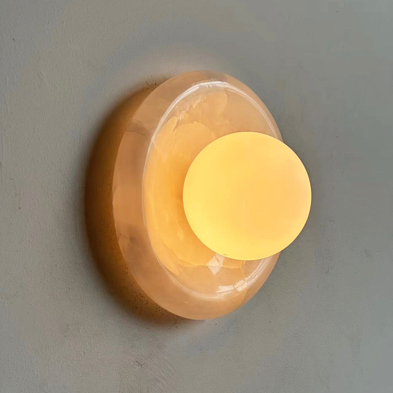 Baley Globe Wall Light
