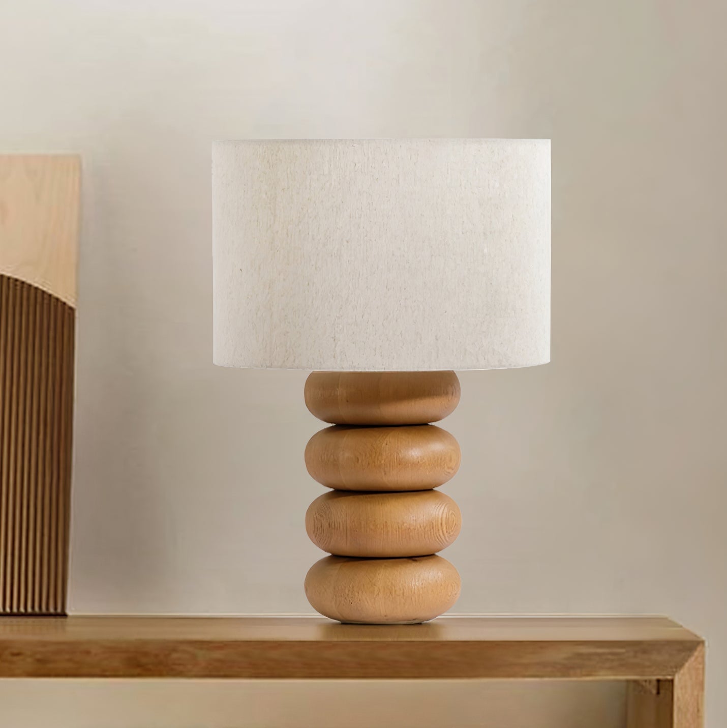 Discu Wooden Table Lamp