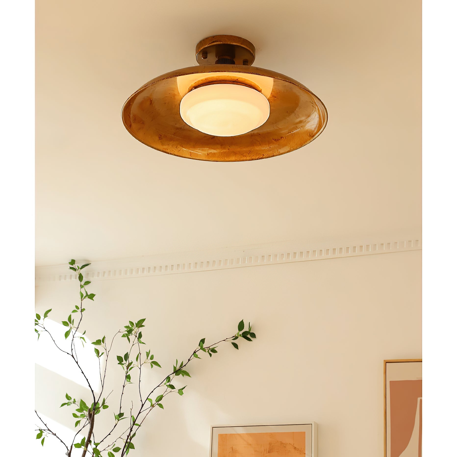 Lumeley Round Ceiling Light