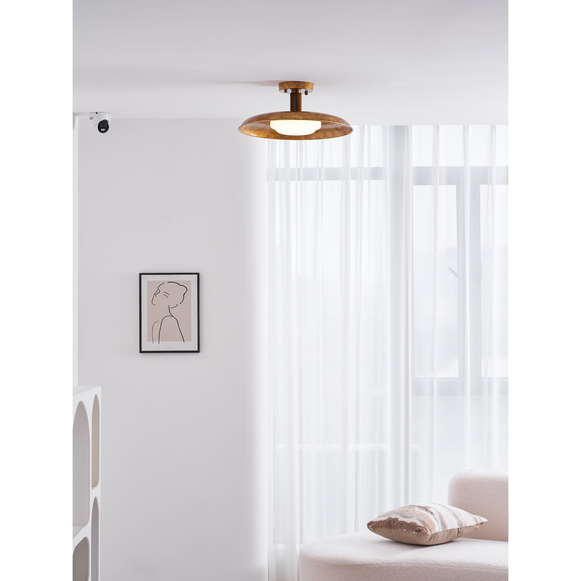 Lumeley Round Ceiling Light