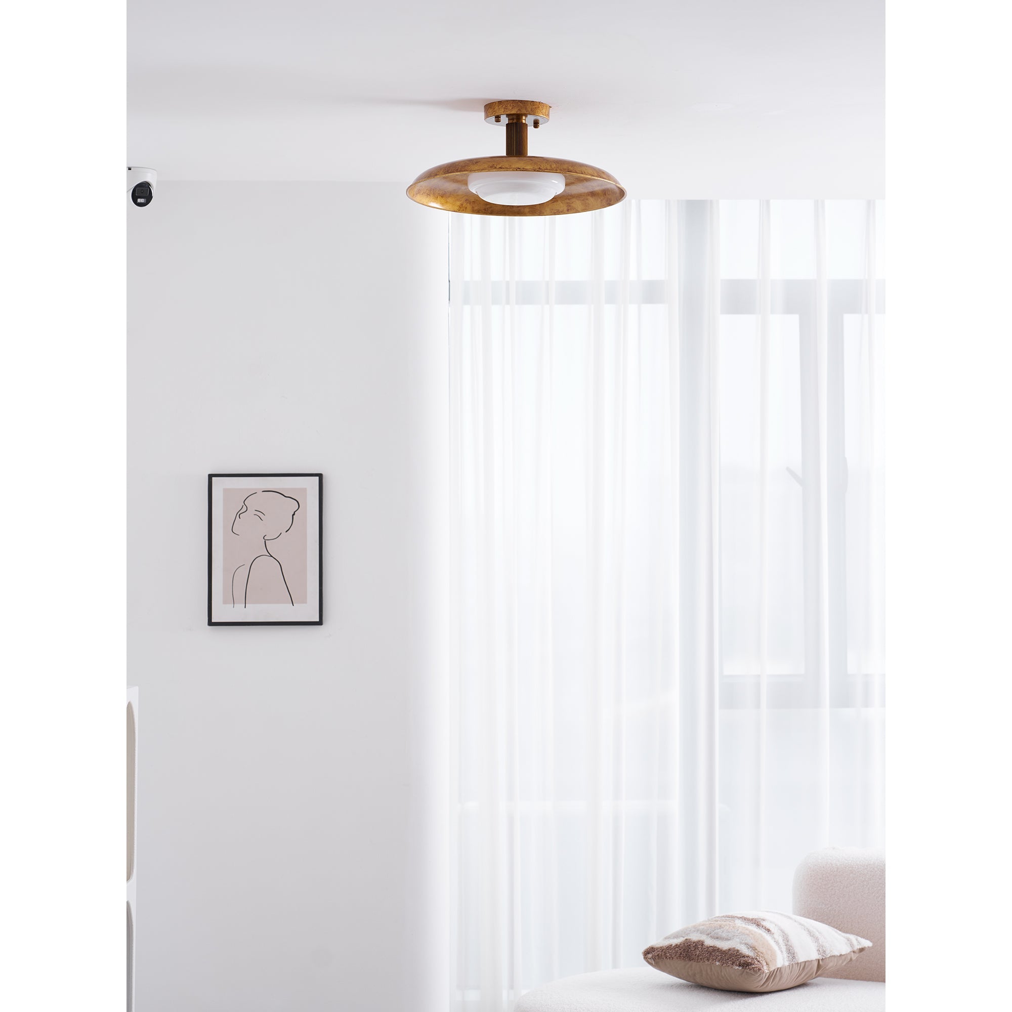 Lumeley Round Ceiling Light