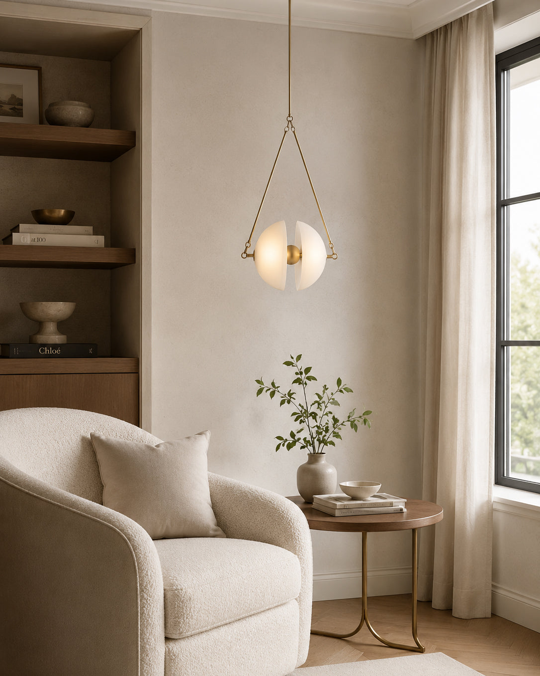 Fenlicove Sculptural Pendant Light