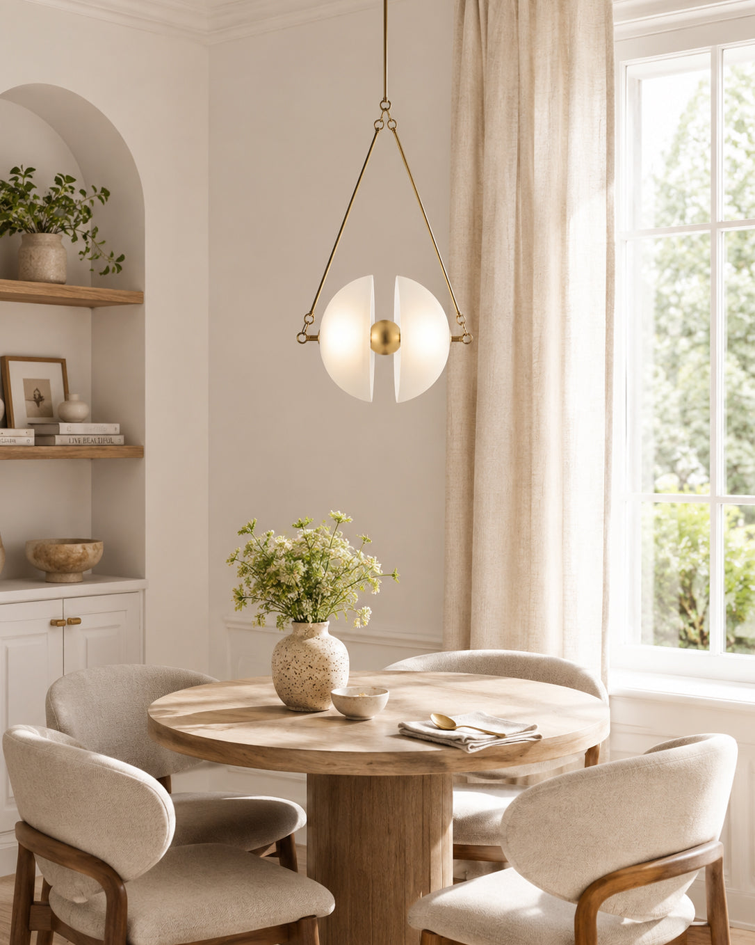 Fenlicove Sculptural Pendant Light