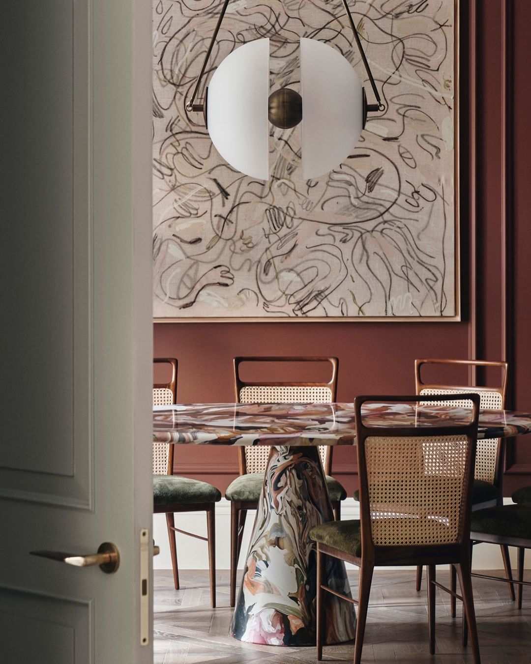 Fenlicove Sculptural Pendant Light