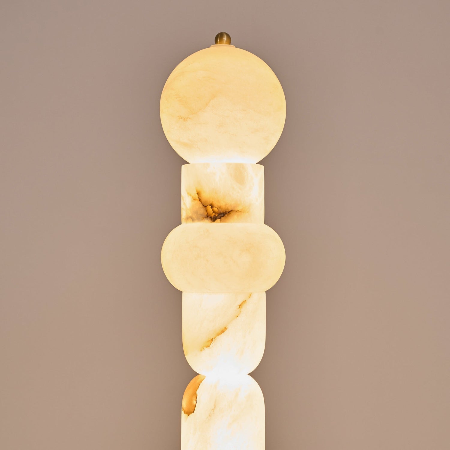 Sepone Alabaster Floor Lamp