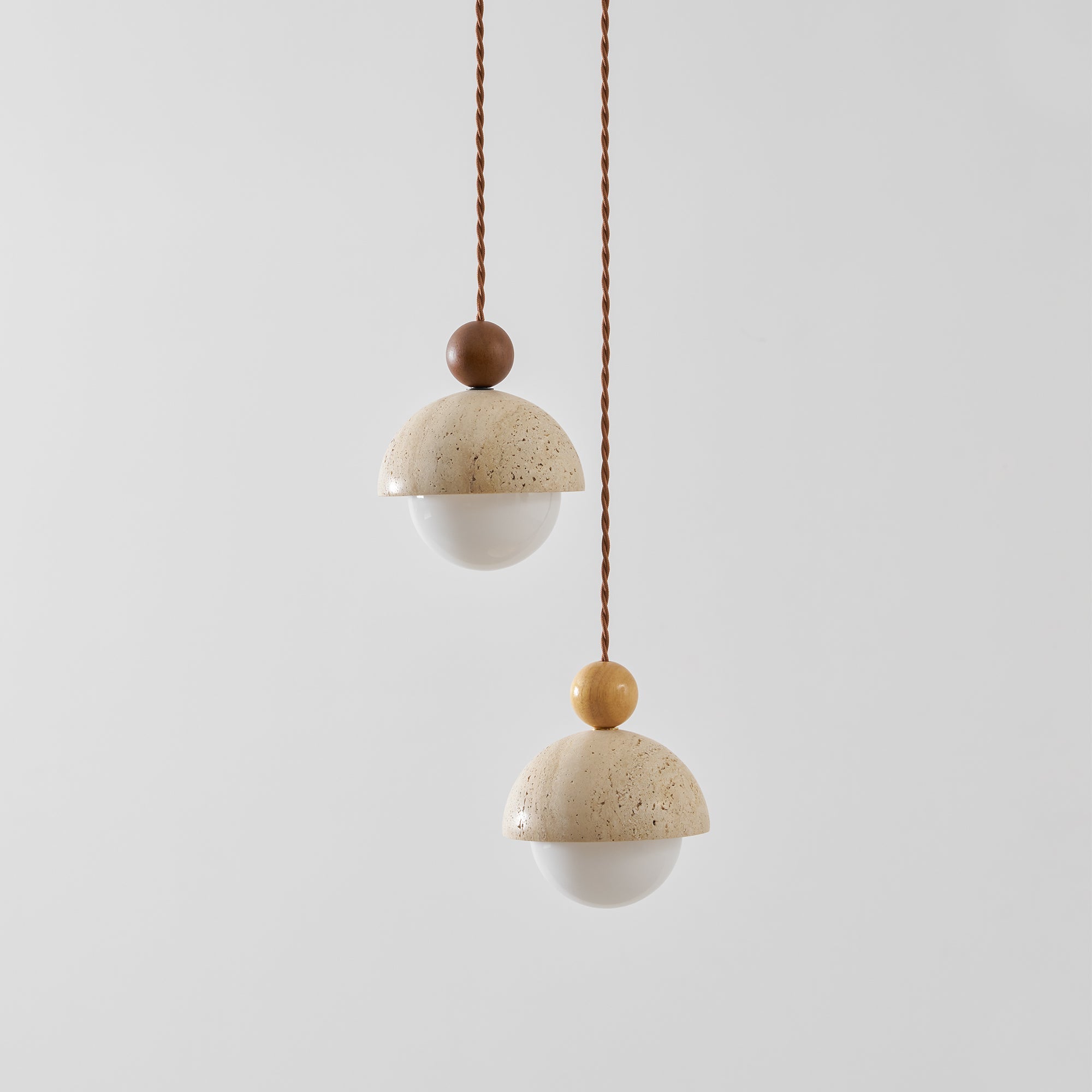 Nordale Travertine Pendant Light