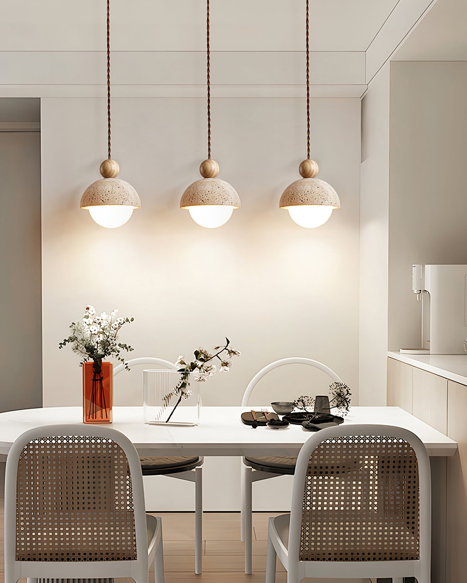 Nordale Travertine Pendant Light