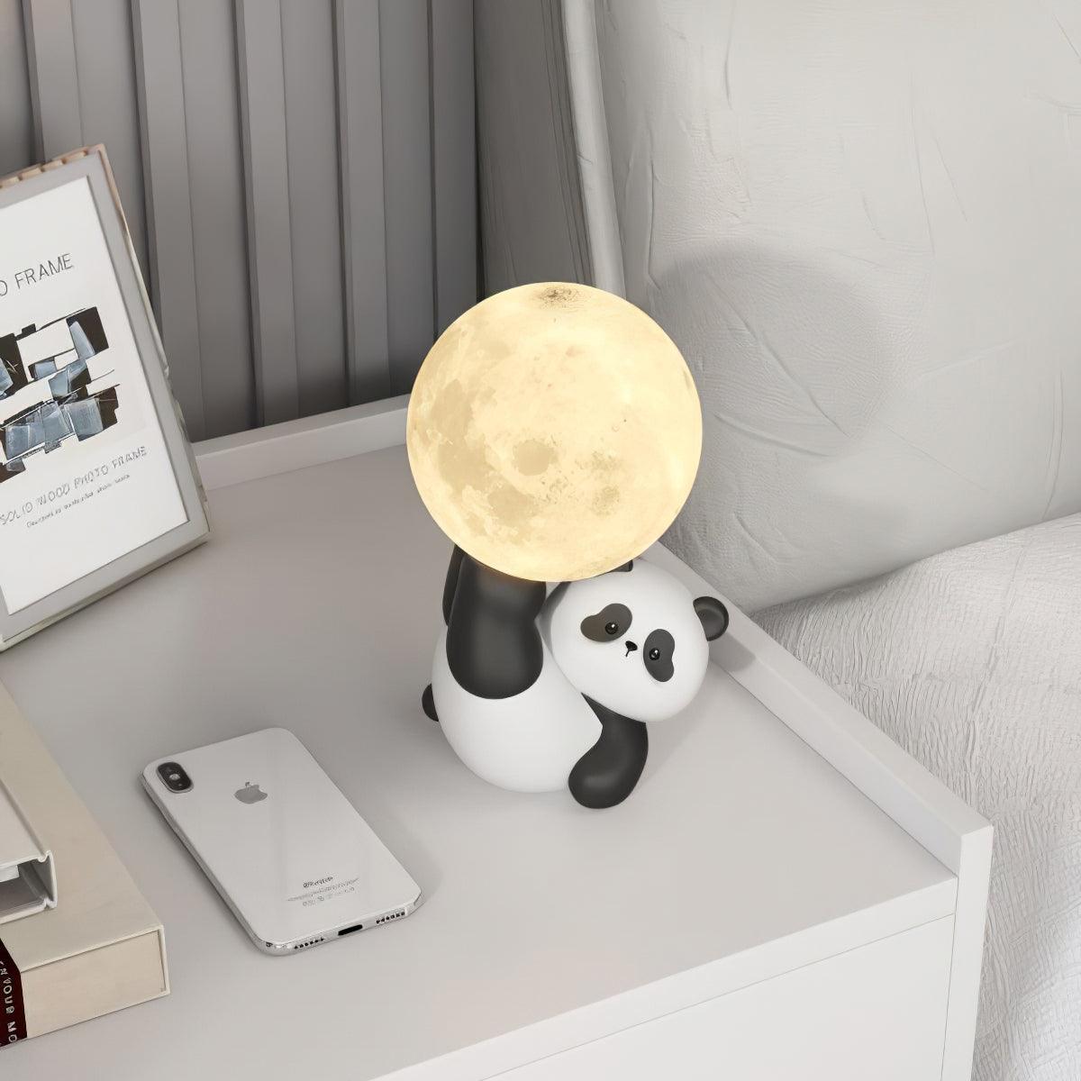 Corvien Panda Table Lamp