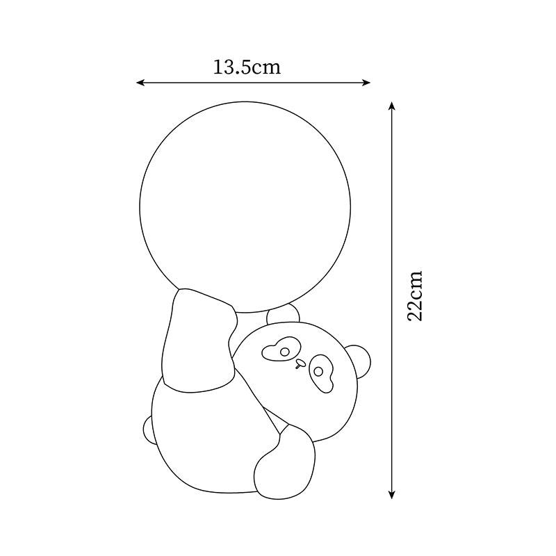Corvien Panda Table Lamp