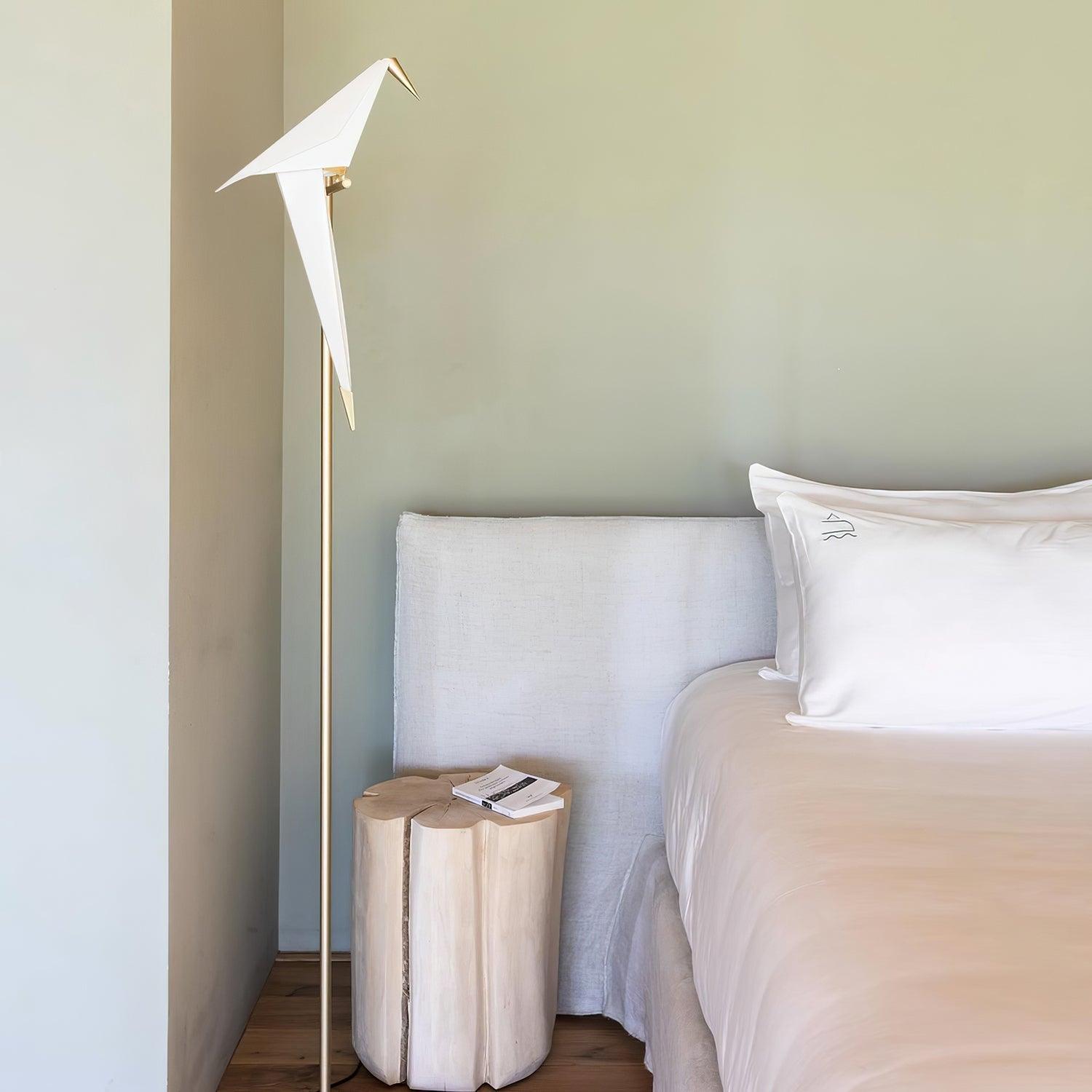 Feo Paper Origami Crane Floor Lamp