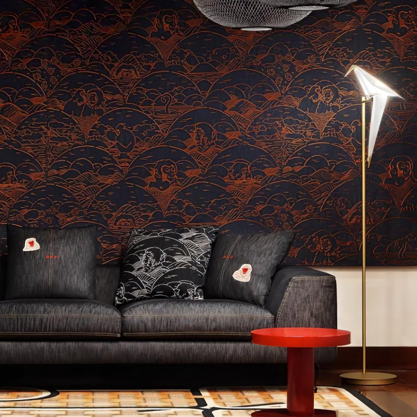 Feo Paper Origami Crane Floor Lamp