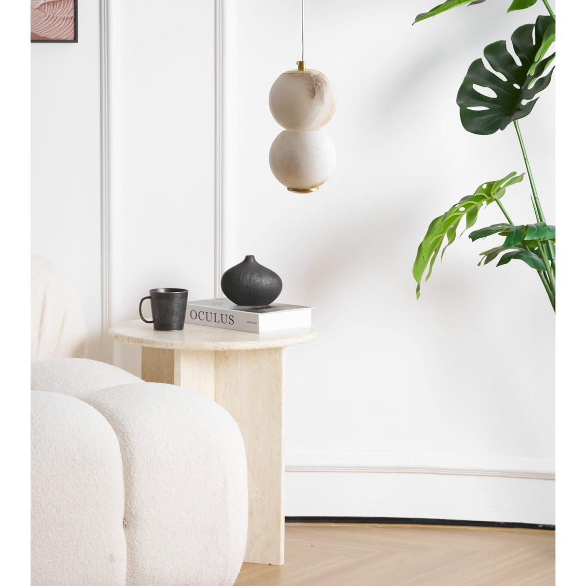 Zorvaan Globe Pendant Light