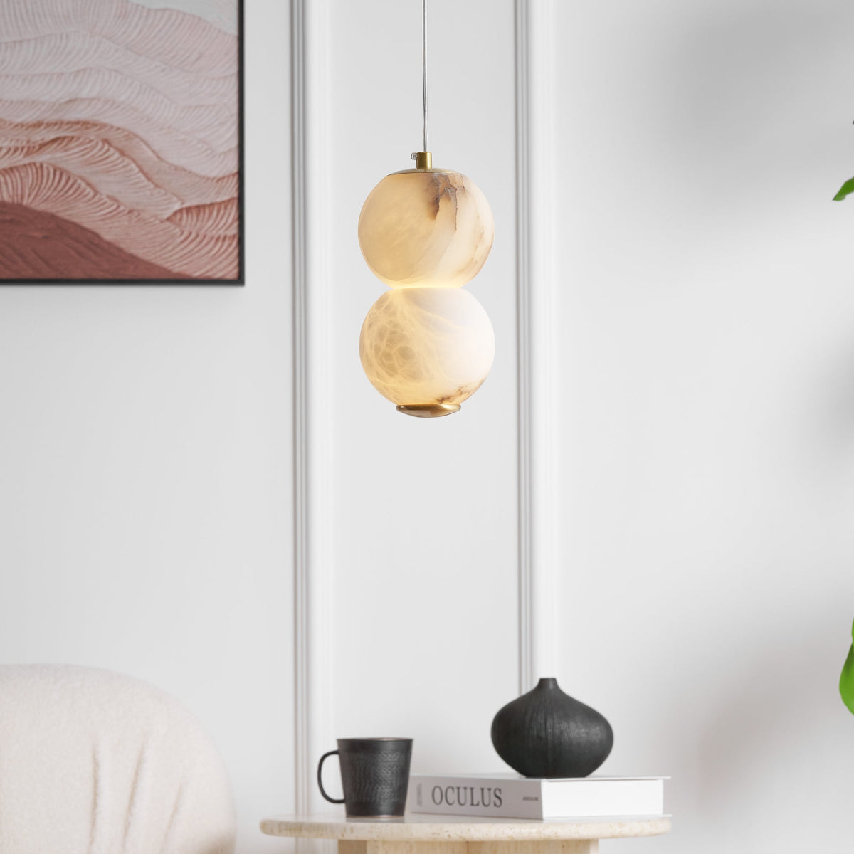 Zorvaan Globe Pendant Light