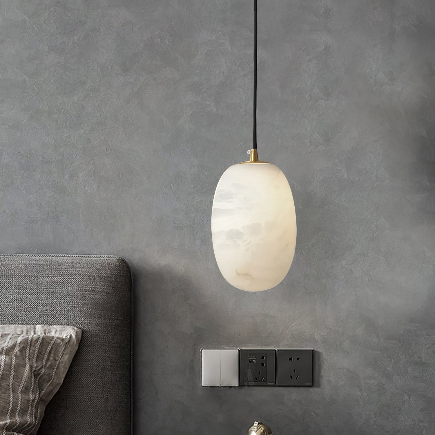 Podan Alabaster Pendant Light