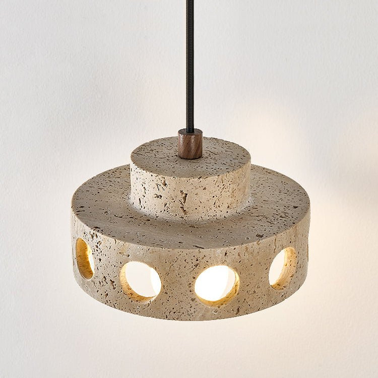 Forene Travertine Pendant Light