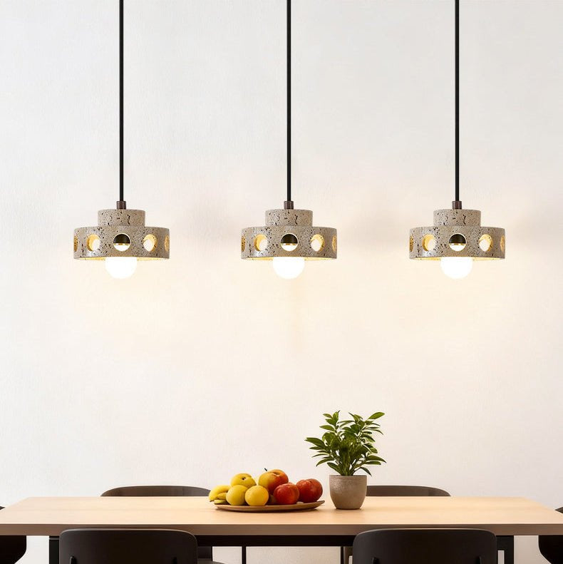 Forene Travertine Pendant Light