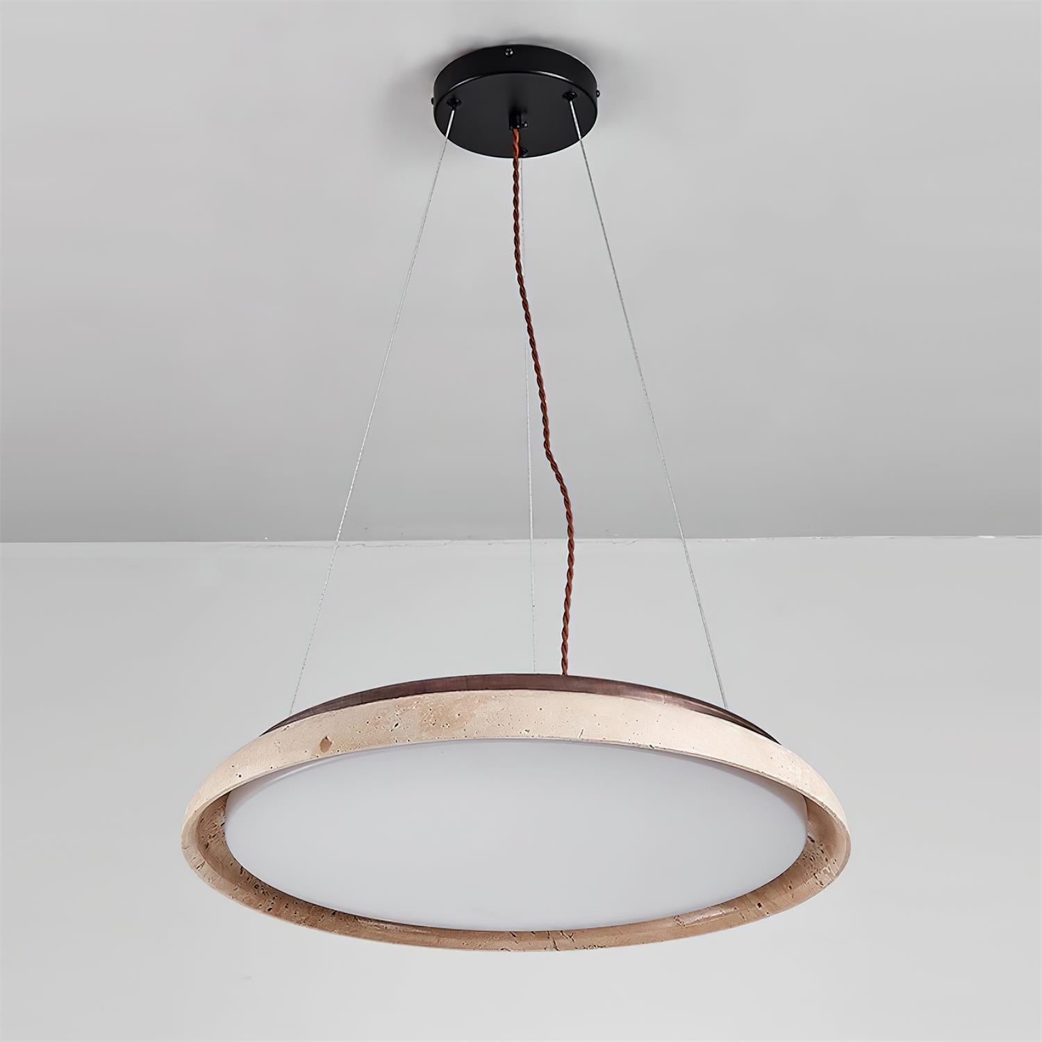 Depiara Natural Stone Pendant Light