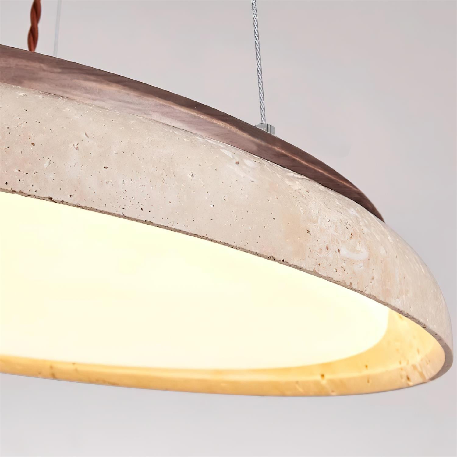 Depiara Natural Stone Pendant Light