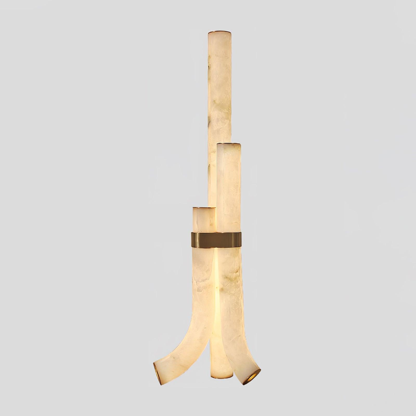 Pylese Triple Alabaster Floor Lamp
