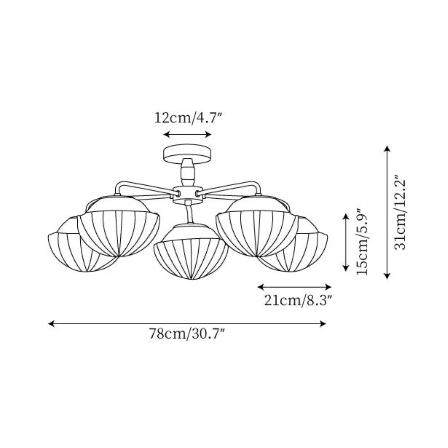 Ribella Ceiling Light