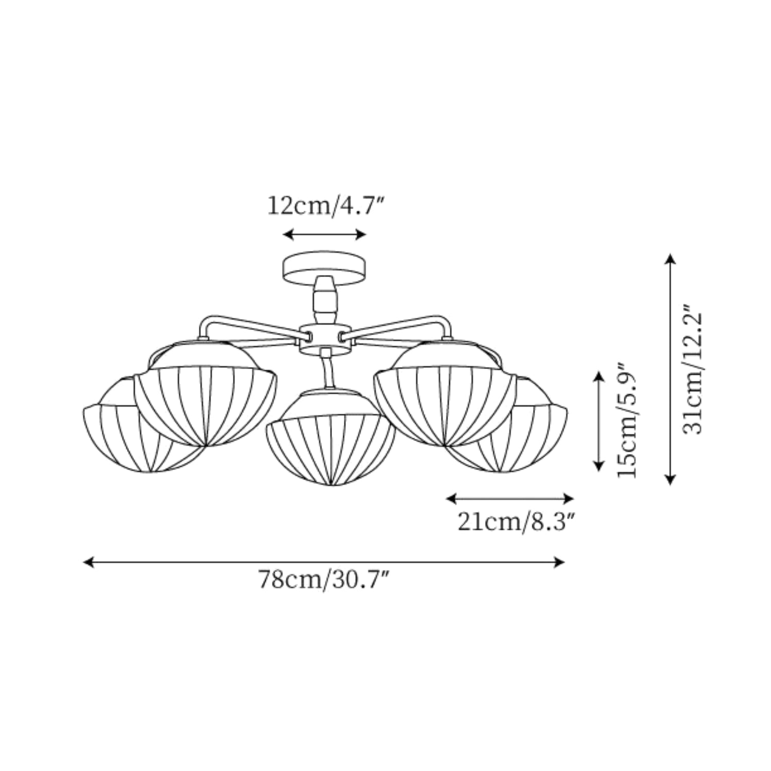 Ribella Ceiling Light