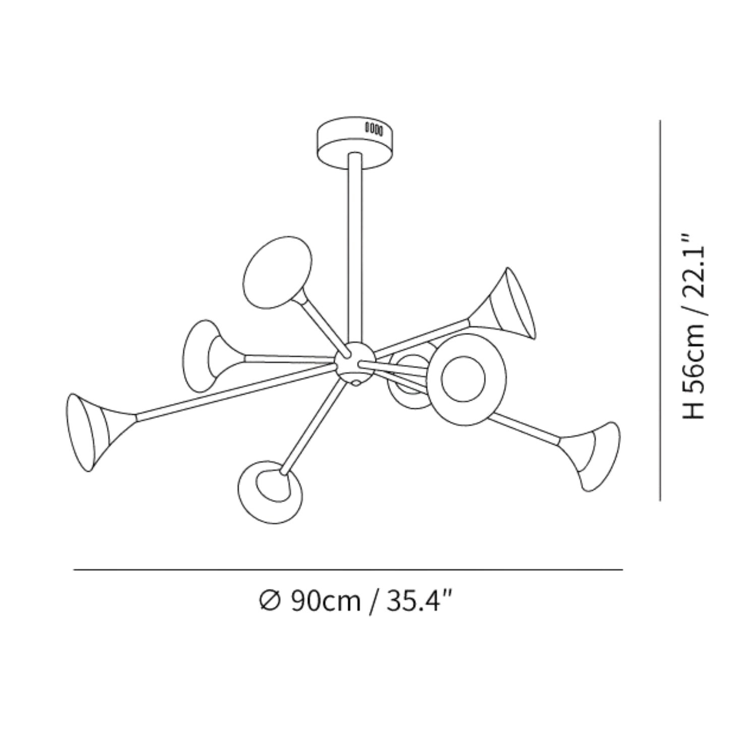 Treison Ceiling Light