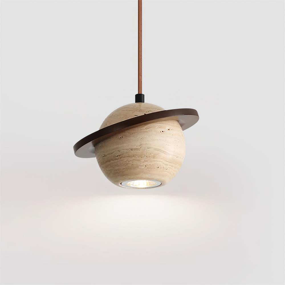 Pelzo Travertine Pendant Light